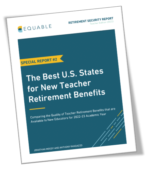 Best U.S. States for New Teacher Retirement Benefits front page.